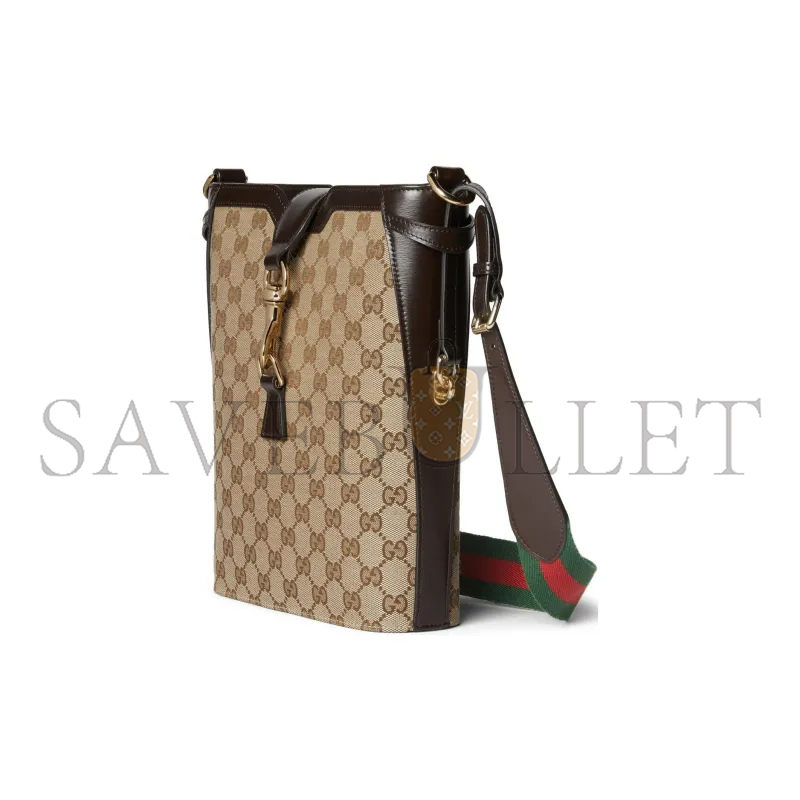 GUCCI ORIGINAL GG MEDIUM BUCKET BAG 782911F (26.5*21.5*8cm)